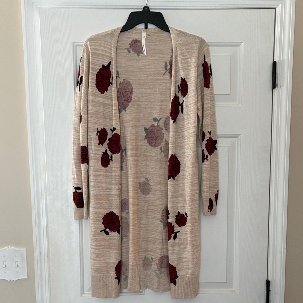 🥀 NY Collection long floral Cardigan 🥀